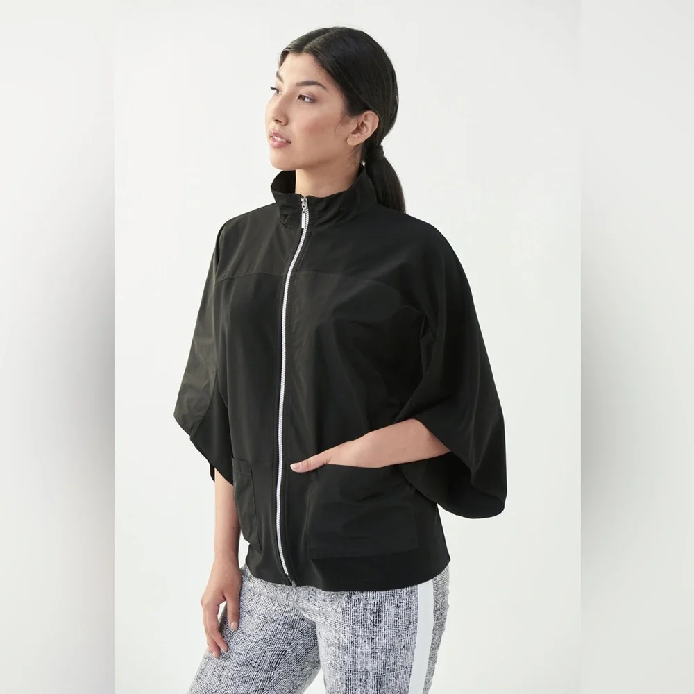 Joseph Ribkoff‎ 221123 Black Zip Up Jacket XL